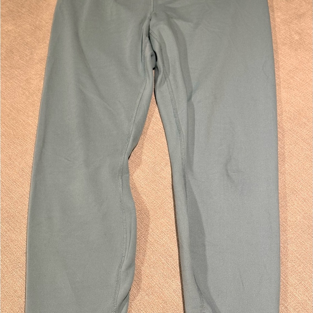 Yogalicious Lux Light Blue Ankle Cropped Pants - Picture 3 of 5